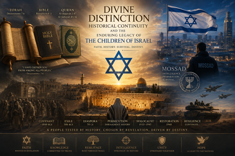 Divine Distinction, Historical Continuity, and the Modern World: Re-examining the Enduring Legacy of the Children of Israel
